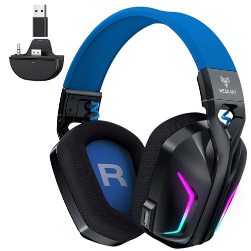 WESEARY Wireless Gaming Headset for Xbox Series X|S, 2.4GHz Ultra-Low Latency Headset with Noise...