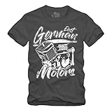  East German Motors - grau T-Shirt S-XXL Simson S51 (L)