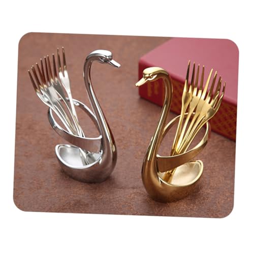 BESTonZON Forchette Da Frutta in Acciaio Inox 304, Manico Lungo, Forchette Da Dessert e Bistecca Leggere, Resistenti e Facili Pulire Per Picnic, Campeggio Uso Quotidiano