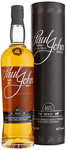 Paul John Bold Indian Single Malt Whisky in Geschenkverpackung (1 x 0.7 l)