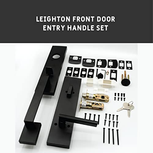 Weslock Leighton (02870-252SL2D) Front Door Entry Handle Set by Weslock - Used condition - Image 4