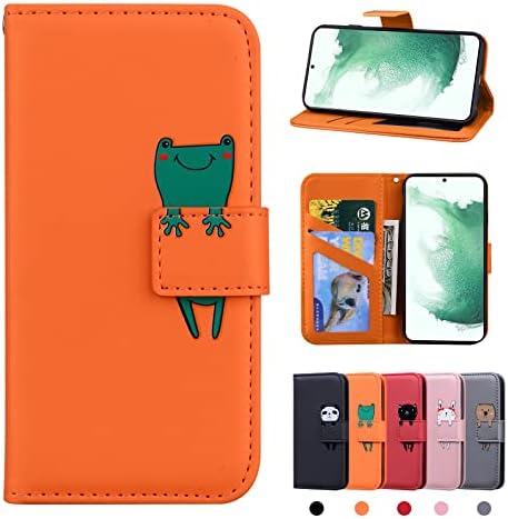 Rostsant Xiaomi Redmi Note 12 / Xiaomi Poco X5 Skórzane Etui Portfel Poco X5 Etui Ochronne do Xiaomi Poco X5 / Redmi Note 12 - Czerwony Kot