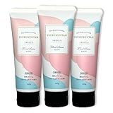 つるるんたん 脱毛 除毛クリーム 医薬部外品 3本 100g フローラルの香り 日本製 男女兼用 厚生労働省承認 炭配合 ギフト つるつる (300g, 3)