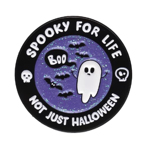 Image of Lovely Plants Tulip Flowers Survive Out Of Spite Ghost Spooky Life Enamel Pins Brooch Badge Fashion Woman Fashion Lapel Pins Jewelry Gift for Backpacks Badges Hats Bags