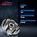 Autoround 515162 Front Wheel Hub and Bearing Assembly Fits for Ram 2500 3500 2013 2014 2015 2016 2017 2018, Both Driver Passenger Side, 8 Lug W/ABS