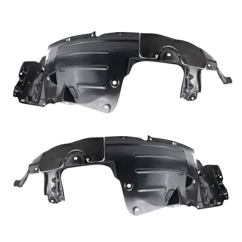 Image of TRQ Front Inner Fender Liner Set Compatible with 2018-2020 Honda Fit HO1248181 HO1249181