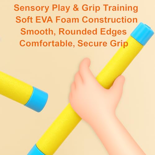 Jeu d'entraînement de coordination œil-main Reflex Drop Sticks bleu avec télécommande - 5