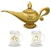Produktbild Half Moon Bay Aladdin Shaped lamp Tea Pot and Set of 2 Glasses, Glas