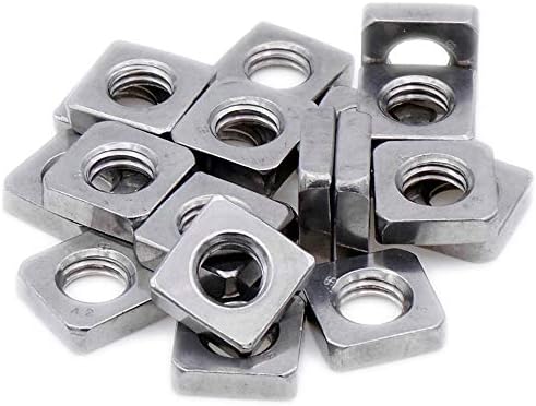 M5 (5mm) Square Nut - Stainless Steel (A2) (Pack of 20)