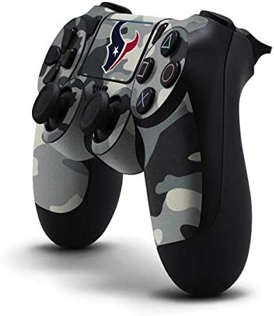 Vista 2 de Skinit - Skin para juegos para PS4 Pro/Slim Controller – licencia oficial NFL Houston Texans diseño de camuflaje