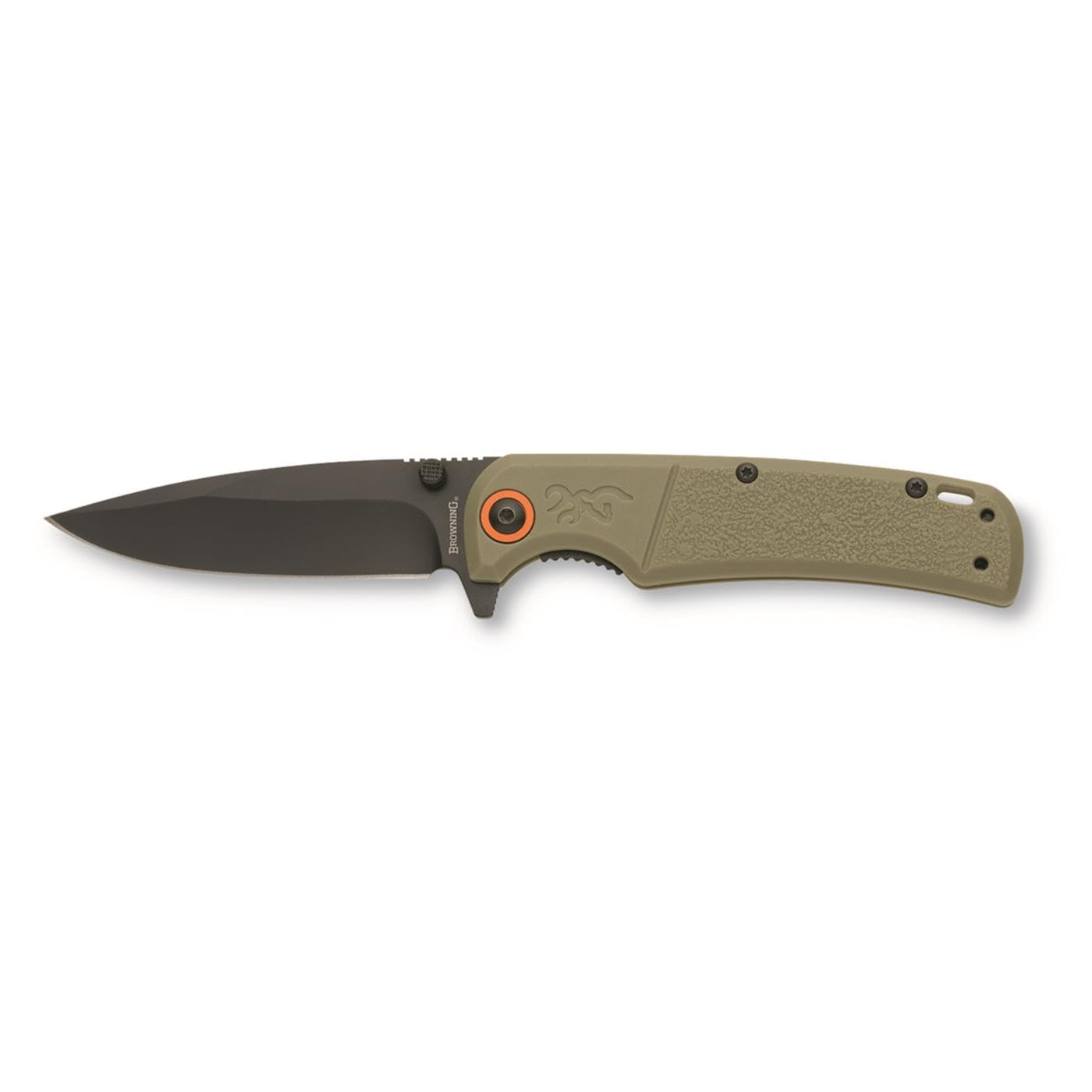 Browning 3220513: Knife, Buckmark Slim Sage