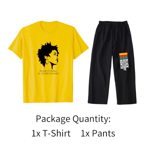 Image of Black History Shirts Black Graphic tees for Men and Women, Magic Fashion Afro American Natural Hair Vintage Melanin T-Shirts