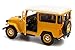 Motormax All Star Toys Exclusive Toyota Land Cruiser FJ40 Yellow 1/24 Diecast Model 79323 FJ40 J40