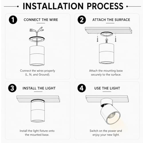 Image of NW 7W Glider SF Moveable White with Rose Gold Aluminium 360 Degree Adjustable Cylindrical Shape LED Surface Light | COB Light | Wall Light | Spot Light | Light Color- Natural White (Pack of 2)