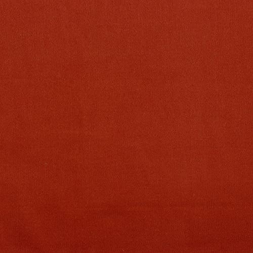 Velours côtelé 21 milleraies au mètre coton terre cuite tissu habillement bébé