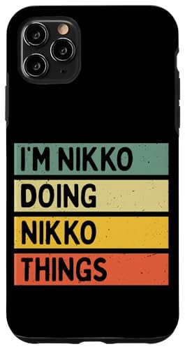 I'm Nikko Doing Nikko Things �ʔ������� �X�}�z�P�[�X iPhone 11 Pro Max �p