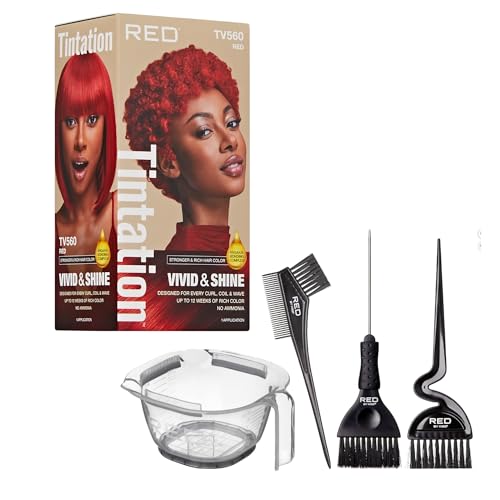 Red by Kiss Hair Tintation Vivid & Shine Permanent Hair