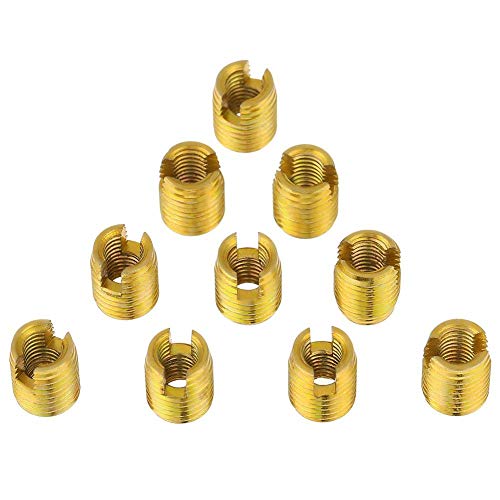 10Pcs M8 X M5 Self Tapping Threaded Insert 302 Slotted Type Screws Bushing Tool For Thread Repair #TOP22
