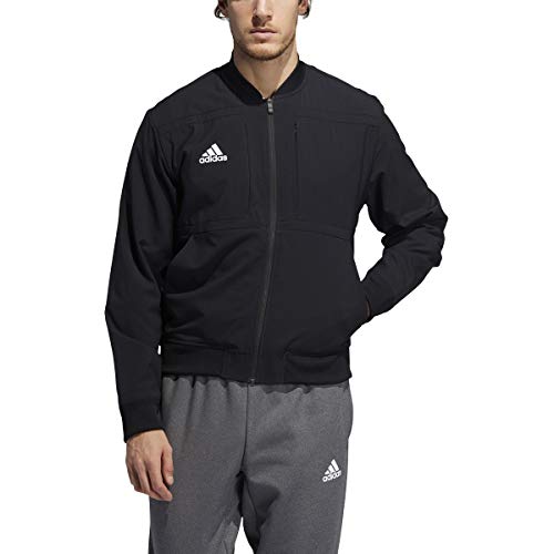 adidas Urban Bomber Jacket - Men's Casual S Black/White