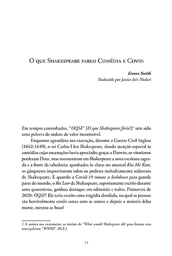 O que você precisa saber sobre Shakespeare antes que o mundo acabe
