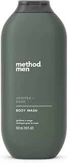 Method Men Body Wash, Juniper + Sage, Paraben and Phthalate Free, 18 fl oz (Pack of 1)