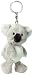 NICI Koala Bean Bag Key Holder 4"