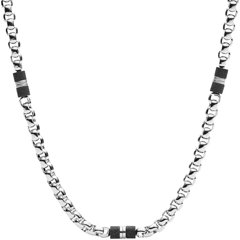 Fossil Dress Silver Necklace JF03314040