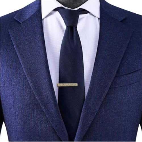 Pinza para corbata de acero inoxidable y barra de joyería formal 4