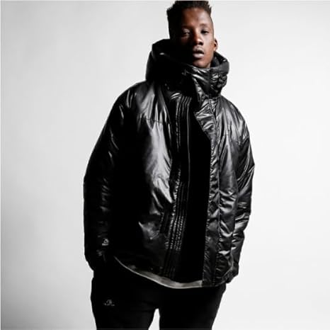 Amazon | [リバーサル] ダウン ジャケット POLARTEC® PADDED HOODED  