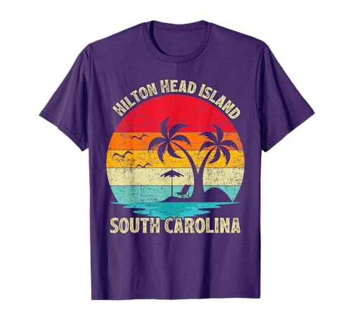 Family Vacation Vintage South Carolina Hilton Head Island T-Shirt