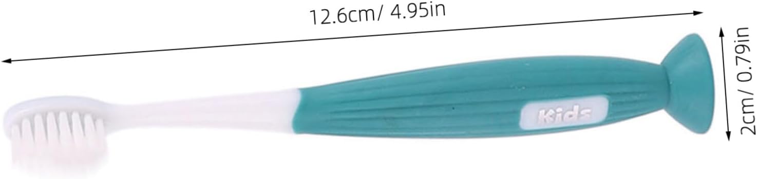 Toothbrush 4Pcs Set Soft Bristles Oral Care Tool for Ages 3-12, Multi-Color Manual Teeth Cleaning Brush for Dental Hygiene