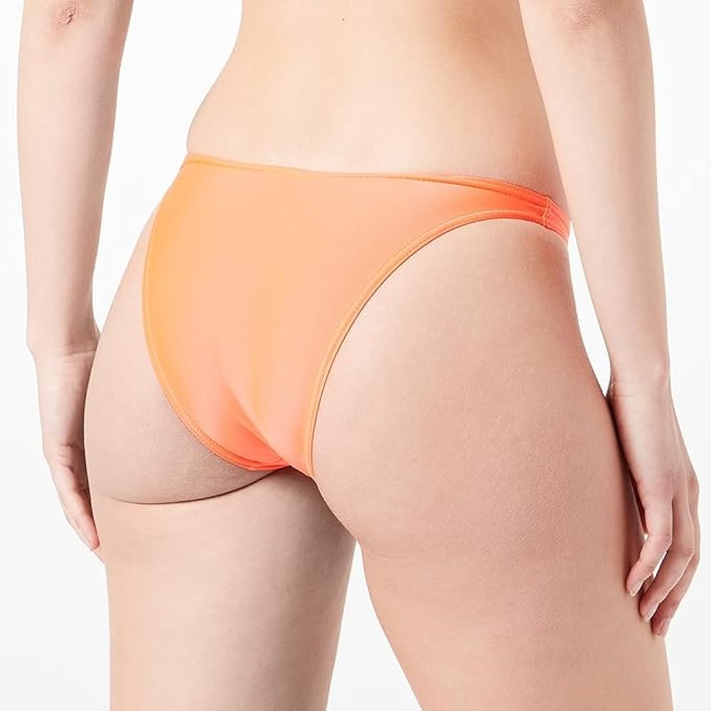 Bas De Maillot De Bain Orange Imprimé Tourbillons | Maillots De Bain