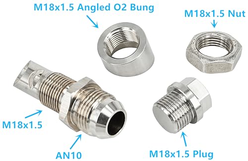 Image of Exhaust Vacuum Fitting Universal Stainless Steel E-VAC Scavenger Kit T304 SS E-VAC Fitting