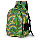 WECECE Cartable St. Patrick's Day Gar�on CP CE1 CE2 ? Sac � Dos �cole Primaire Fille Enfant 6-8 Ans L�ger Avec Rainbow Pour La Rentr�e, L?�cole Et Les Voyages