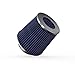 K&N Engineering RG-1001BL Multi 6" Od B X 5" H W/4", 3-1/2", 3" Dia FLG W/Inverted Top Universal Clamp-On Air Filter