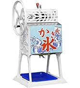 Amazon | かき氷機 電動 ふわふわ 業務用 ブロックアイススライサー