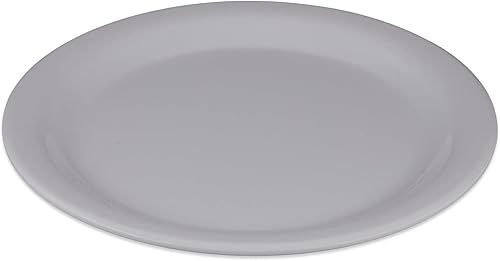Carlisle Dallas Ware - Plato llano blanco de 9 pulgadas