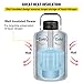 Vevor 3L Liquid Nitrogen Tank Aluminum Alloy Liquid Nitrogen Dewar Container Cryogenic Container Liquid Nitrogen Container with 6 Canisters and Carry Bag: Industrial & Scientific