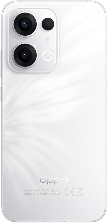 OPPO Reno13 5G Dimensity 8350 12GB RAM 256GB ROM 6.59 AMOLED Smartphone - White