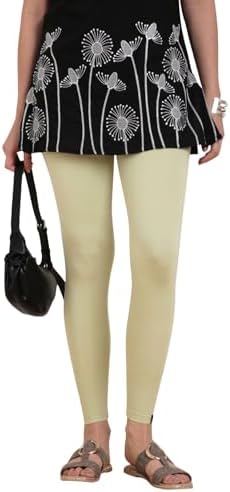 TWIN BIRDS Women Viscose Ankle Leggings | Stretchable Kurti Wear Bottom