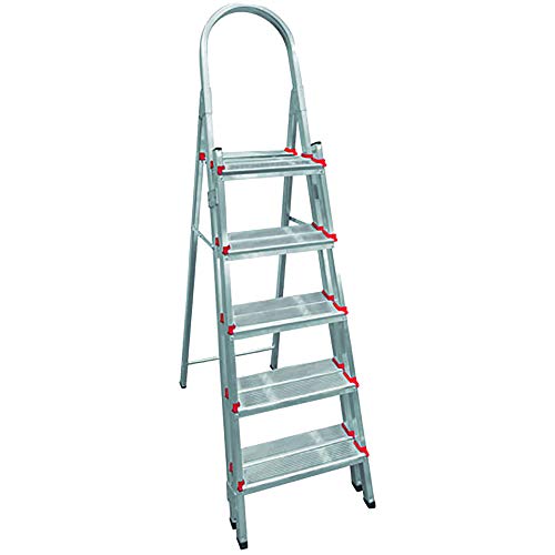 ESCADA Alumínio ART 5 DEGRAUS DUPLA