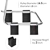 Amazon.com: MYMULIKE Bed Risers, 3 inch Bed Lifts Risers for Casters ...