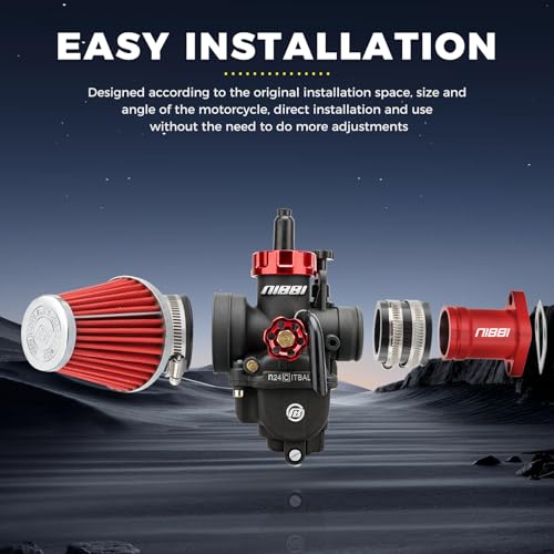 NIBBI PE24mm Carburetor Kit