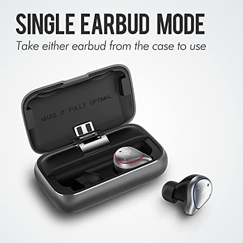 mifo O5 Plus Gen 2 2022 Upgraded Version True Wireless Earbuds with 2600mAh Charging Case as Power Bank Bluetooth 5.0 Sport Wireless Headphones Hi-Fi Stereo Sound IPX7 Waterproof Wireless Earbuds