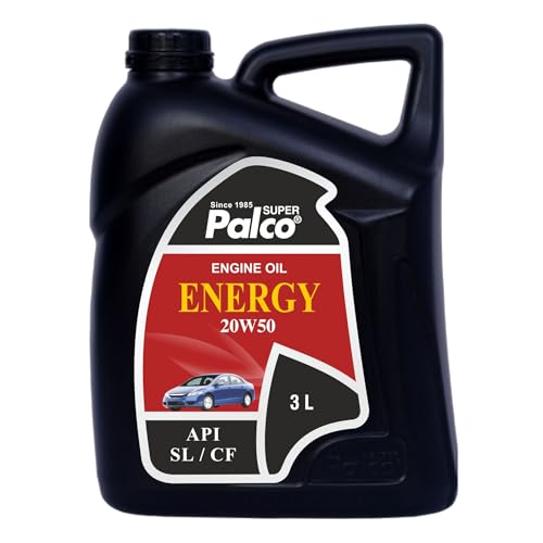 Image of PALCO Energy 20W50 Engine Oil for Cars - Multigrade Car Engine Oil 3 Ltr