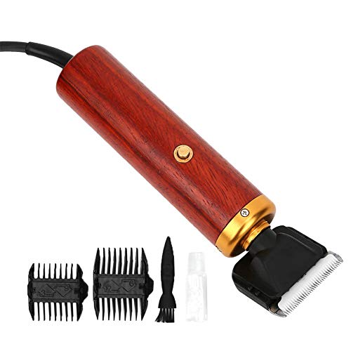 Yctze Elektrischer Haustierhaarschneider mit Rosenholzgriff