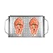 Outset 76630 Stainless Steel Grill Topper Grid, Set of 2, 11