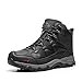 Produktbild NORTIV 8 Herren Trekkingschuhe Wanderschuhe Outdoorschuhe Wanderstiefel Wasserdicht Hiking Boots Kletterschuhe Bergsteigen Klettern Wandern Schuhe,Size 46,Schwarz-Leder,NMUMHB2501