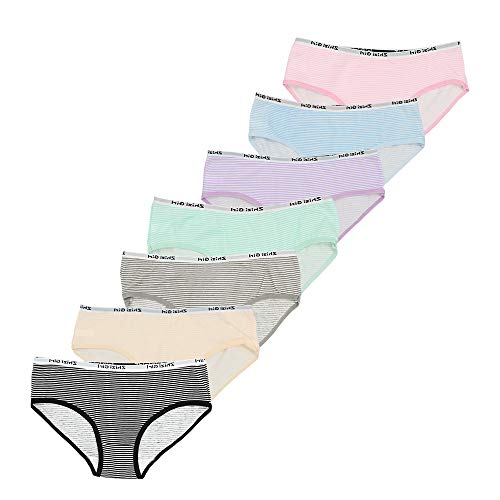CozyBella Bragas por Pack Braguitas Mujer Joven Adolescente Chicas Cómodo Transpirable Cintura Elástica Tiro Baja Diseño Moderna Fina Color Sólido Cover