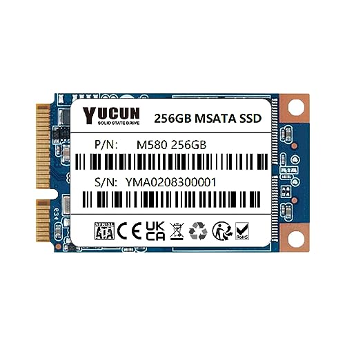 YUCUN MSATA III 256GB Internal Solid State Drive SSD